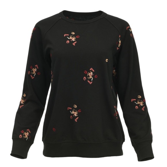 Como Vintage Sweaters - Como Vintage Horse Sweater Black (Sz XL)